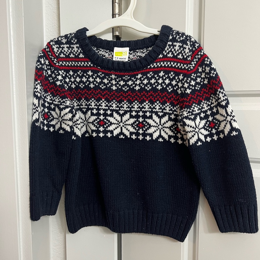 Christmas Sweater - size 6-12 months